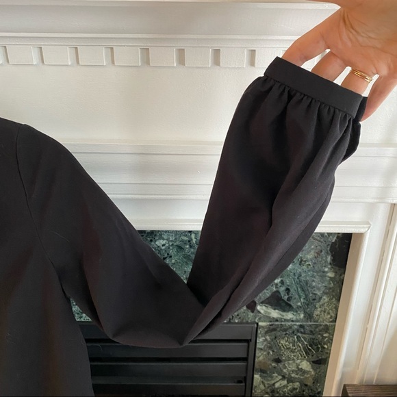 Zara Basic Long Sleeve Black Dress size XS - Picture 7 of 8